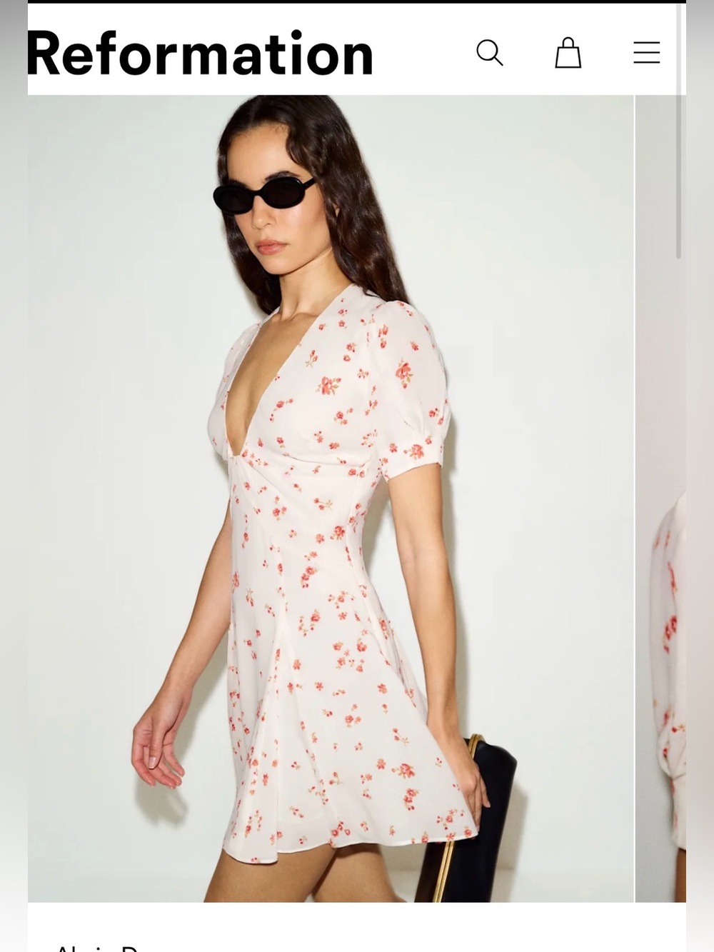 Reformation Akaia Dress - Lovie - NWT never taken out of packaging